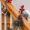 Ornativity Pine and Berries Garland - Pine Needles, Pinecone and Berry Rustic Holiday Christmas Tree Natural Garland Decorations – 6 Ft